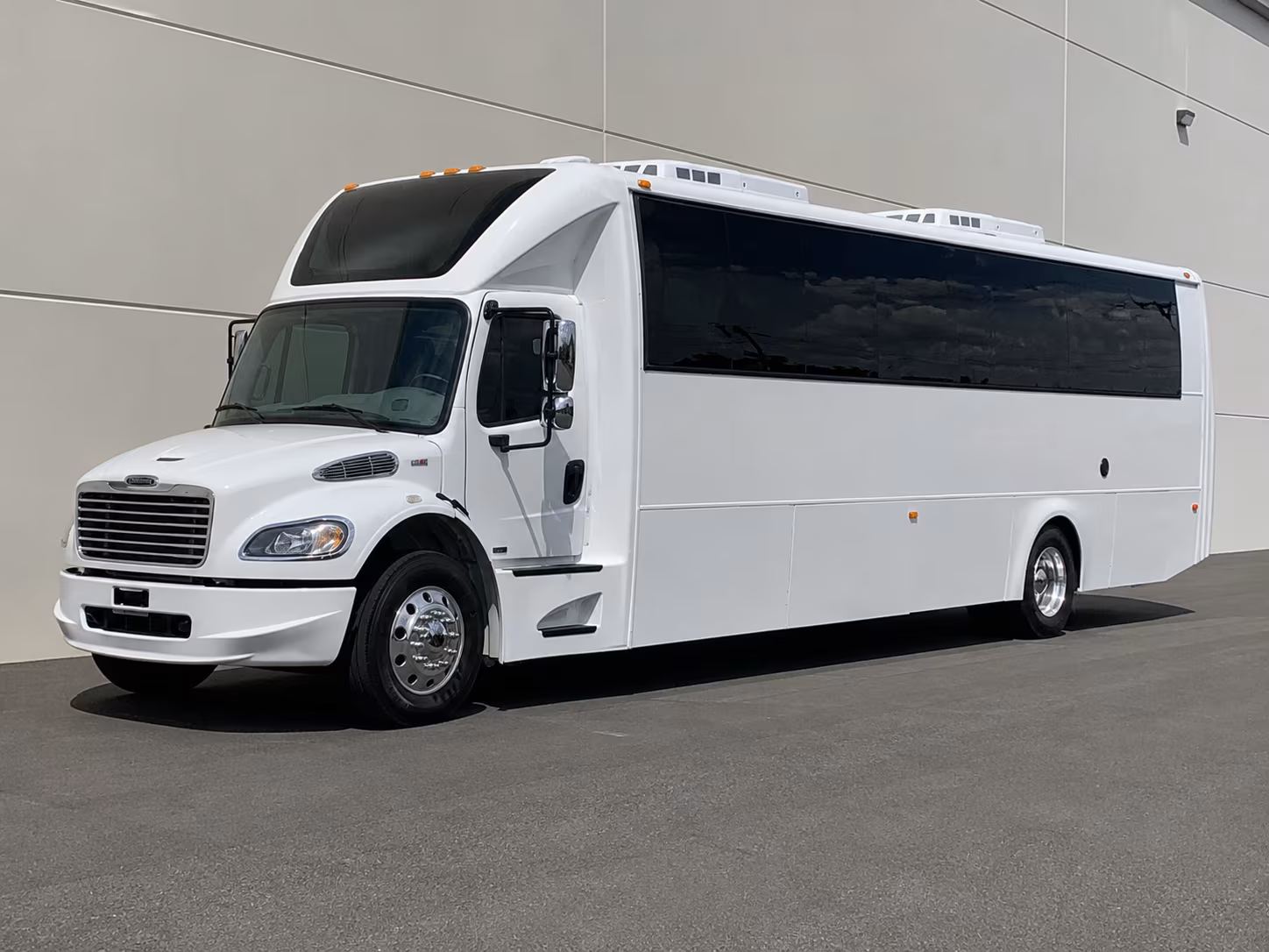 arrive at your venue in style with a bridal party bus in mission texas