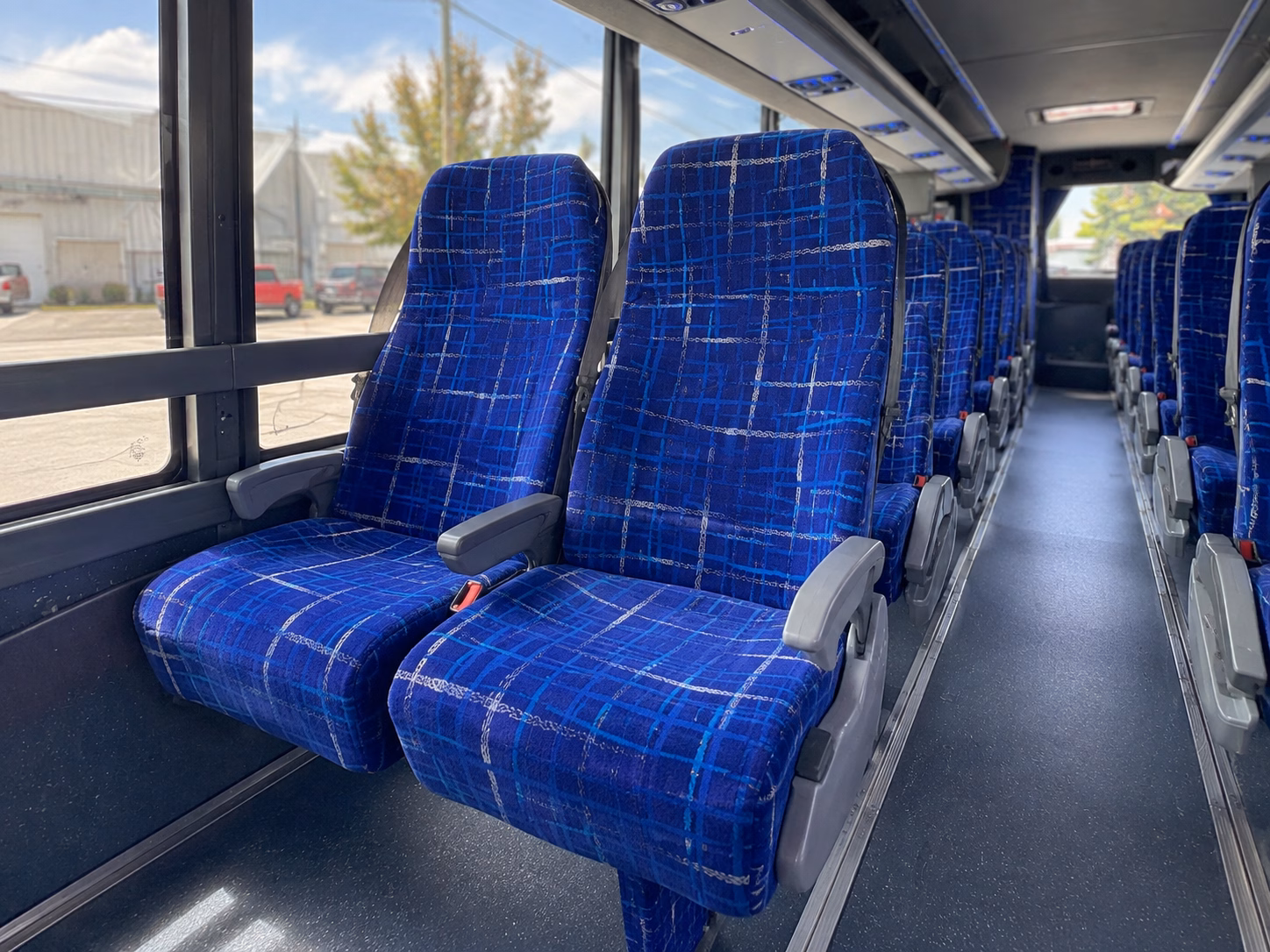 mission corporate event transportation onboard seating