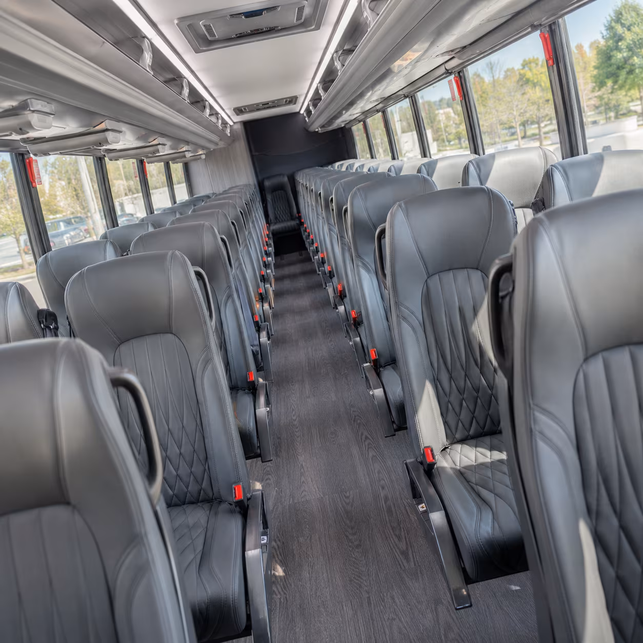 mission employee transportation onboard seating