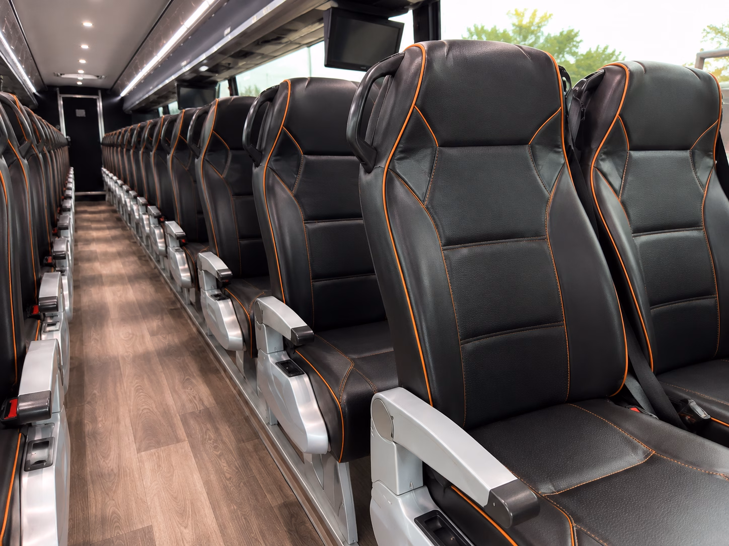 mission long distance transportation onboard seating