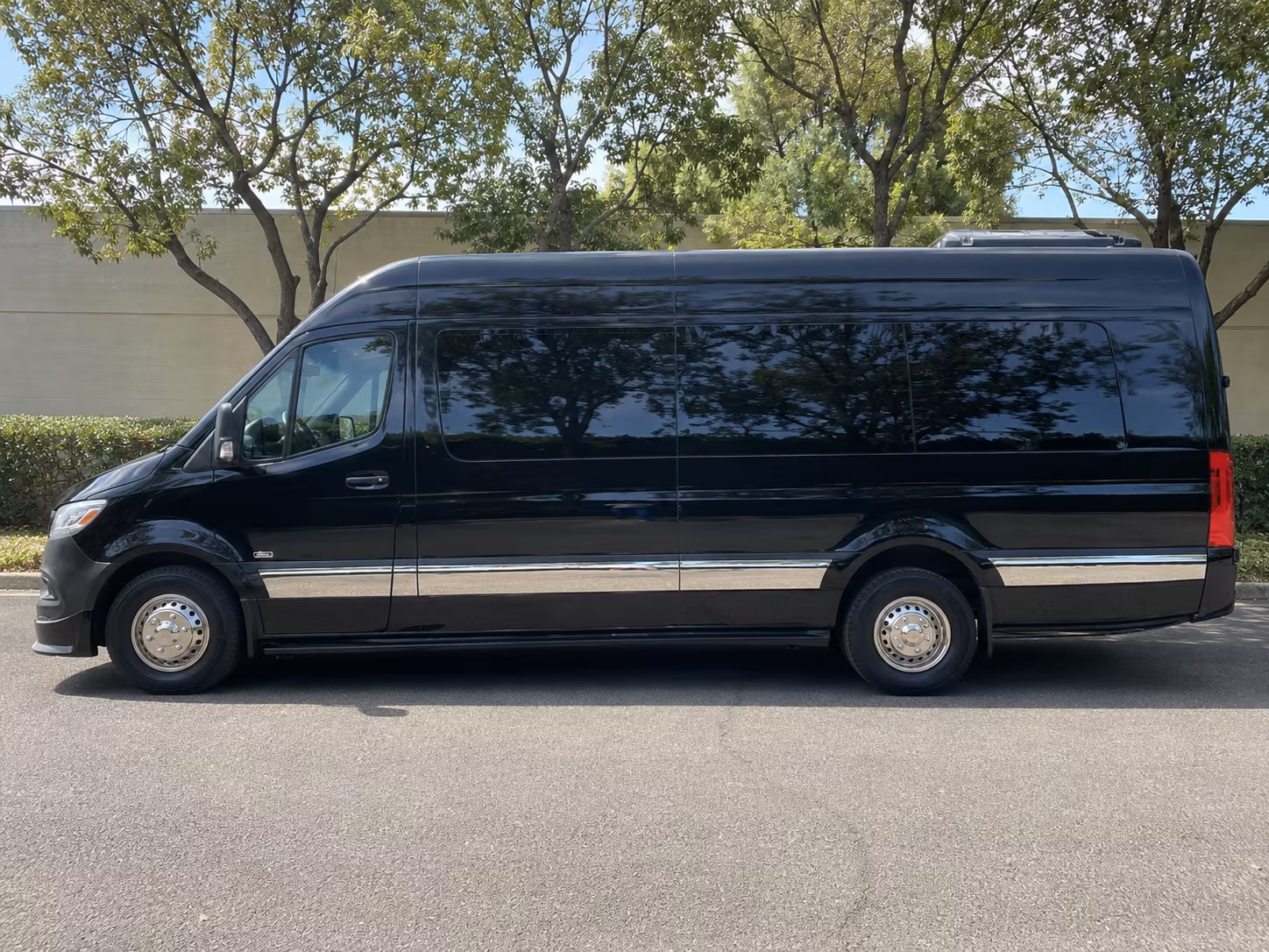 mission wedding transportation onboard seating